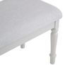 Elegant bench. Solid wood. Birch. UK Image 2