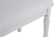 Elegant bench. Solid wood. Birch. UK