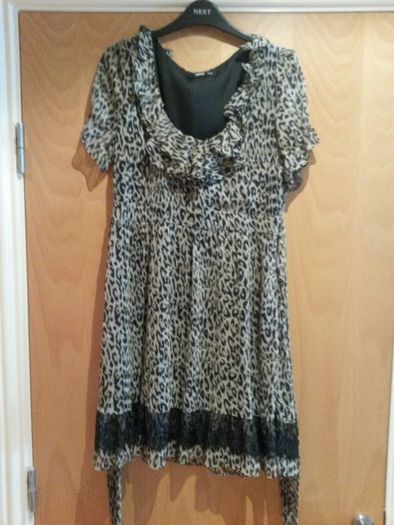 Oasis leopard print dress
