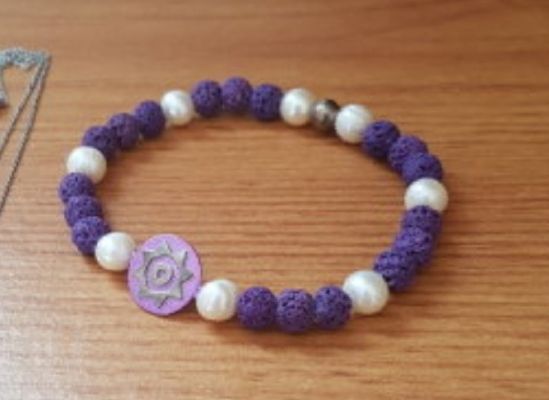 Tenerife fresh water pearls with coral bracelets