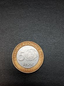 Dominican Republic 5 Pesos