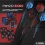 NEW SALE | 48 Piece Steel Tip Dart Set with 21g/22g/23g/24g Barrels, Flights and Aluminium Shafts, Series 2, Black/Red Image 3