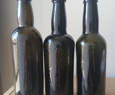 Lot of 3 vintage Guinness bottles