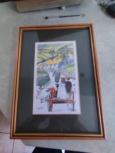 Irish Artist John Dixon Print "Good Morning! Maidin Bhrea!"