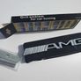 Chrome Metal Mercedes Benz AMG Front Grill Bonnet Badge Emblem Grill Emblem Badge Image 2