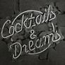 Cocktails and Dreams Real Glass Neon Light Sign Home Beer Bar Pub Recreation Room Game Room Windows Garage Wall Store Sign (17 inch x 14 inch Large) Image 3