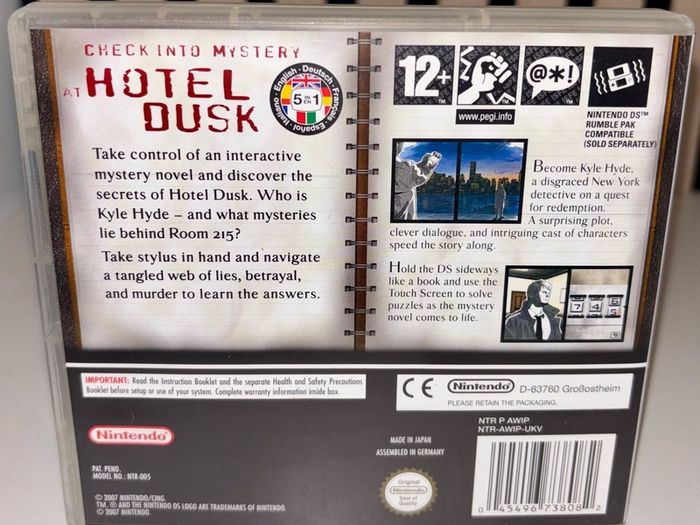 Hotel Dusk: Room 215 DS