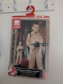 Ghostbusters Costume - size s - age 4-6 years (new)