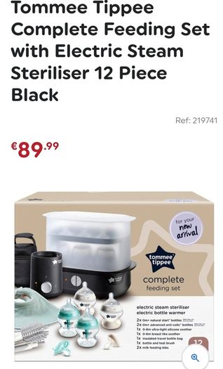 New in the box sanitizer set