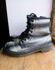 Dr Martens 1460 Ombre Glitter Girls Boots Size 1(33)
