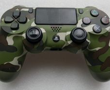 PS4 Official Dual Shock 4 Green Camo Controller