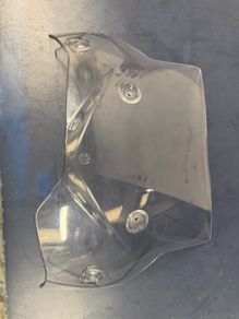 BMW F700GS F650 Rallye Screen, 180mm. BMW Original Part