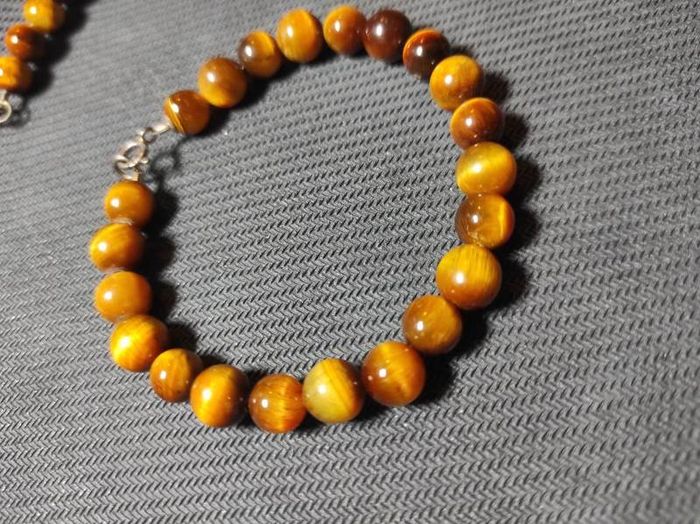 Tiger eye matching set