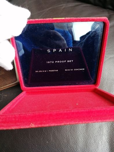 1972 Spain Proof Coin Set