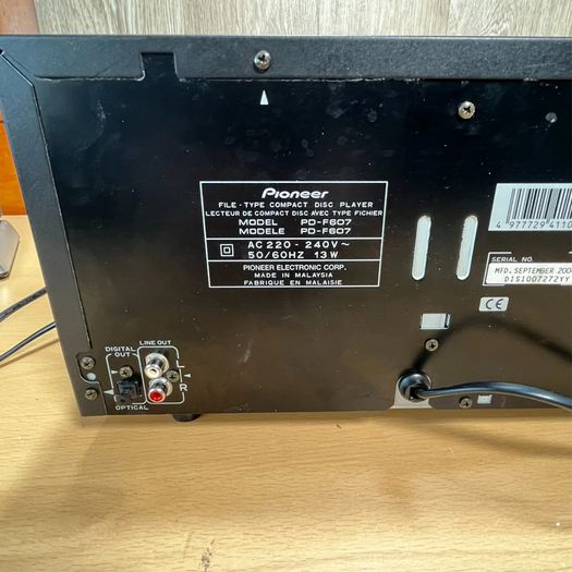 Pioneer PD-F607 - 25 CD Changer - CD Player - FAULTY