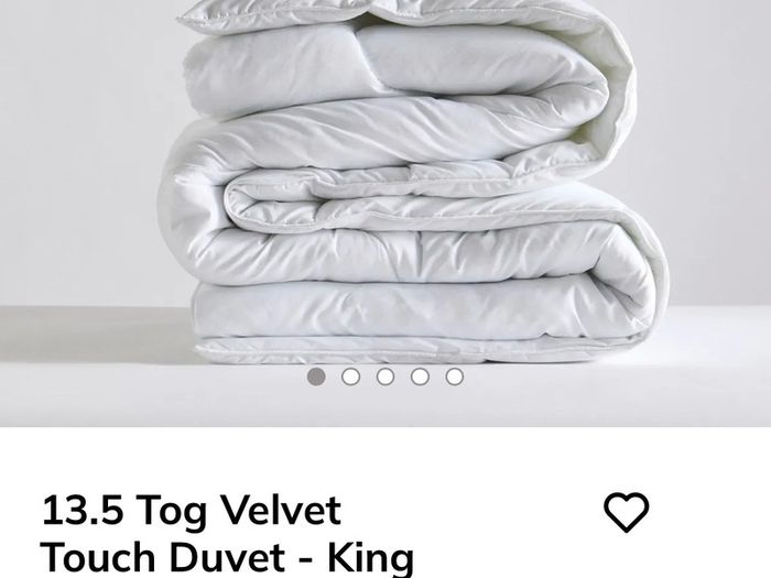 Duvet for 150 cm bed 230x220 cm