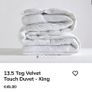 Duvet for 150 cm bed 230x220 cm Image 2
