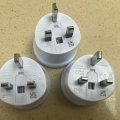 adaptor plugs - 3 pin plug in for 2 pin elec items