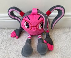 Pac-Man And The Ghostly Adventures Pinky Plush 2012 Namco approx. 13" Used Please see photos