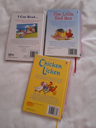 Children's easy reader books