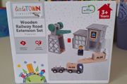 Little Town Wooden Railway Extension Set
