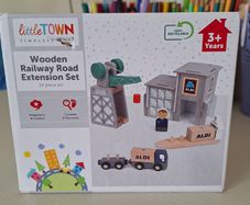 Little Town Wooden Railway Extension Set