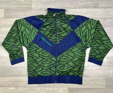 Rare Vintage Umbro Ireland & Celtic Style Track Jacket Mens Medium Festival