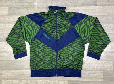 Rare Vintage Umbro Ireland & Celtic Style Track Jacket Mens Medium Festival