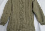 hand knit jumper