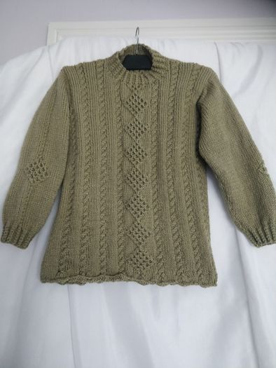 hand knit jumper