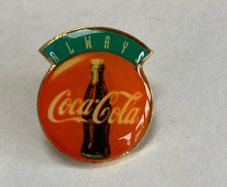Coca Cola Always logo Pin