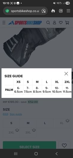 Richa Cold Protect Gore-Tex Gloves 3XL