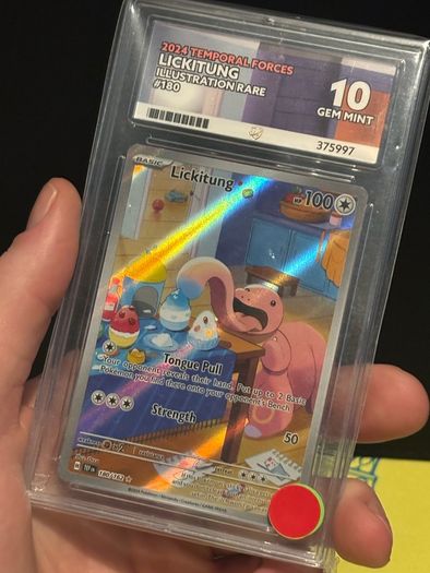 pokemon cards LICKITUNG ACE 10