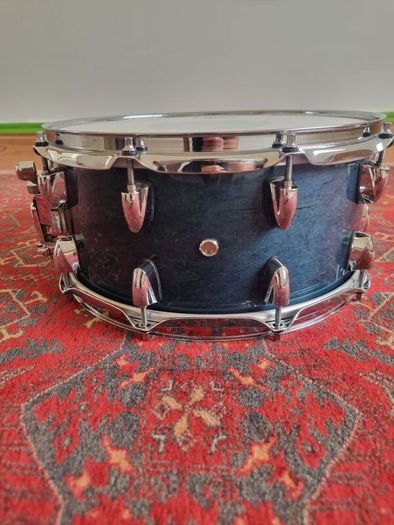 Yamaha Maple Custom Absolute Sea Blue ASD0106 Snare Drum 14 x 6.5