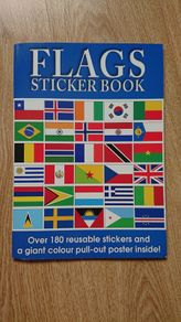 Flags sticker book