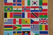 Flags sticker book
