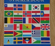 Flags sticker book