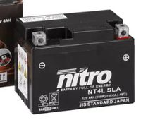 Nitro 12v 4Ah NT4L YTX4L  AGM Gel Battery