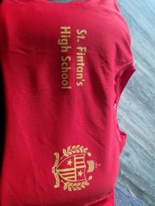 St fintans pe uniform tshirt