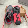 Nike Air Max 90 Smoke Grey Fire Red Shoes - NEW Image 4