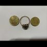 Beautiful 1920s antique 9ct gold ring size R & box Image 5