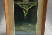 Salvador Dali christ of saint john of the cross vintage print