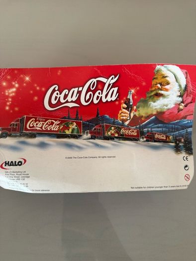 Vintage Christmas Coca cola truck