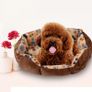 Puppy Kitten Bed Nest Cozy Soft Warm Fleece Image 3