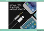 BASEUS Lightning and 3.5mm Aux to 3.5mm Aux Cable