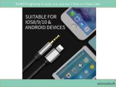 BASEUS Lightning and 3.5mm Aux to 3.5mm Aux Cable