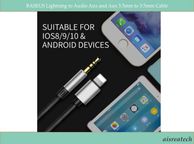 main image for ad BASEUS Lightning and 3.5mm Aux to 3.5mm Aux Cable