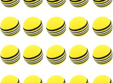20Pcs Practice Golf Balls Soft Foam Golf Ball Sponge Golf Training Ball