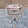 Ted Baker Button Down Patterned Shirt Mens Large Image 4
