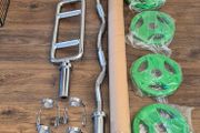 large brand new bars and radial plates